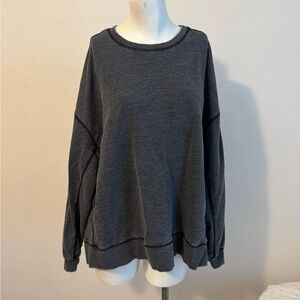 Z Supply Dark Heather Sweater